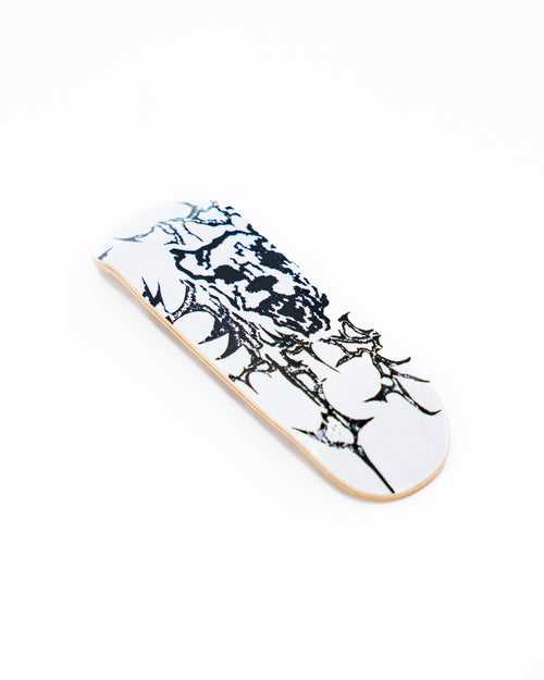 "Cyber Bear" Deck - White