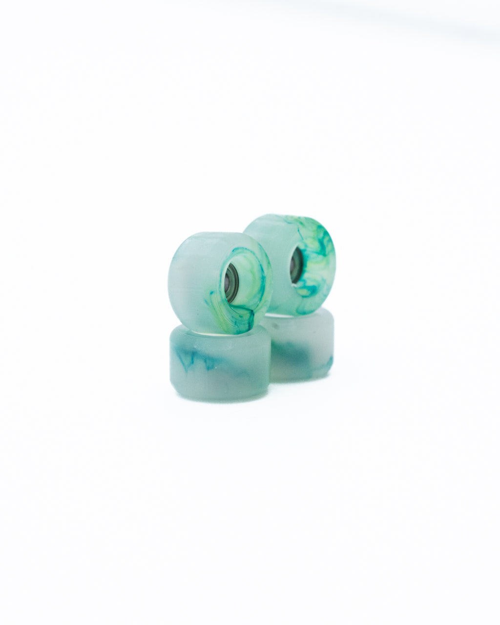 Conical Wheels - Green Purple Sunshift