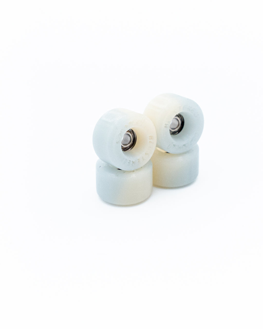 Blistered x Caramel Conical XL Urethane Wheels - Off-White/Gray