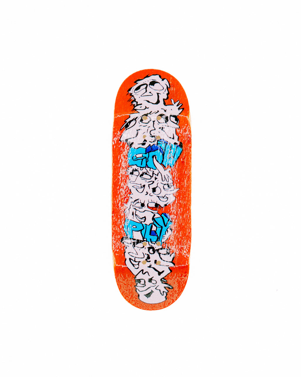 Stacked Heads Deck - Natural