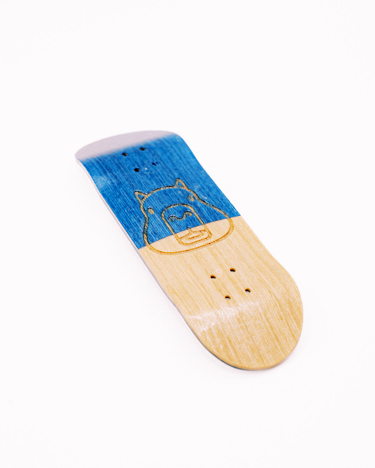 G15 Premium Deck - 29.7mm - Capybara Engraving Blue Splitply