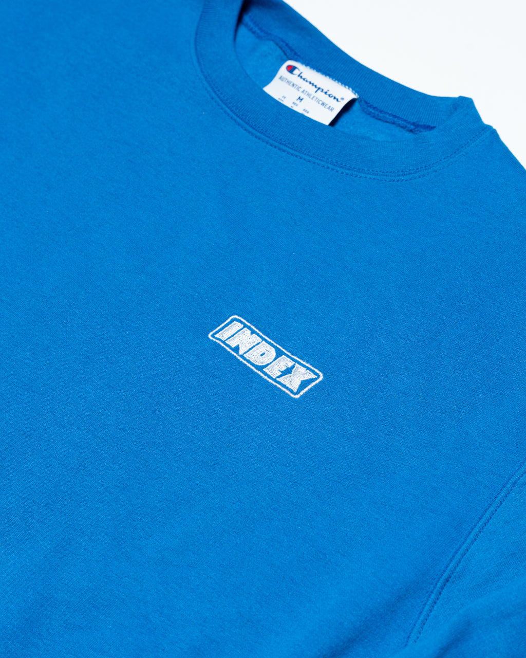 Embroidered Logo Crewneck - Royal Blue