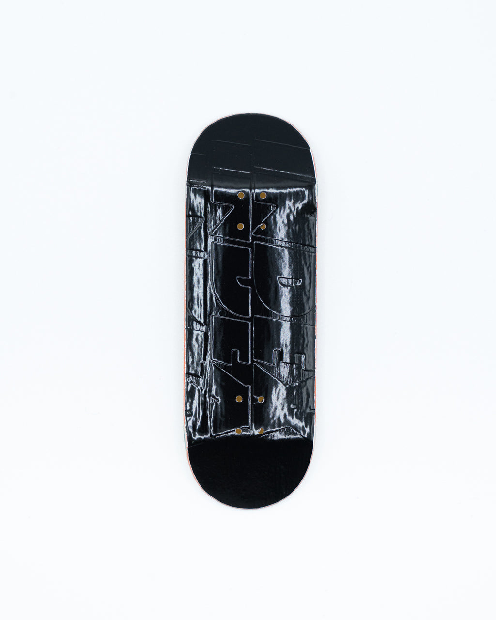 Pro Shop Deck - Stacked Logo Black/Black (Raised Ink)