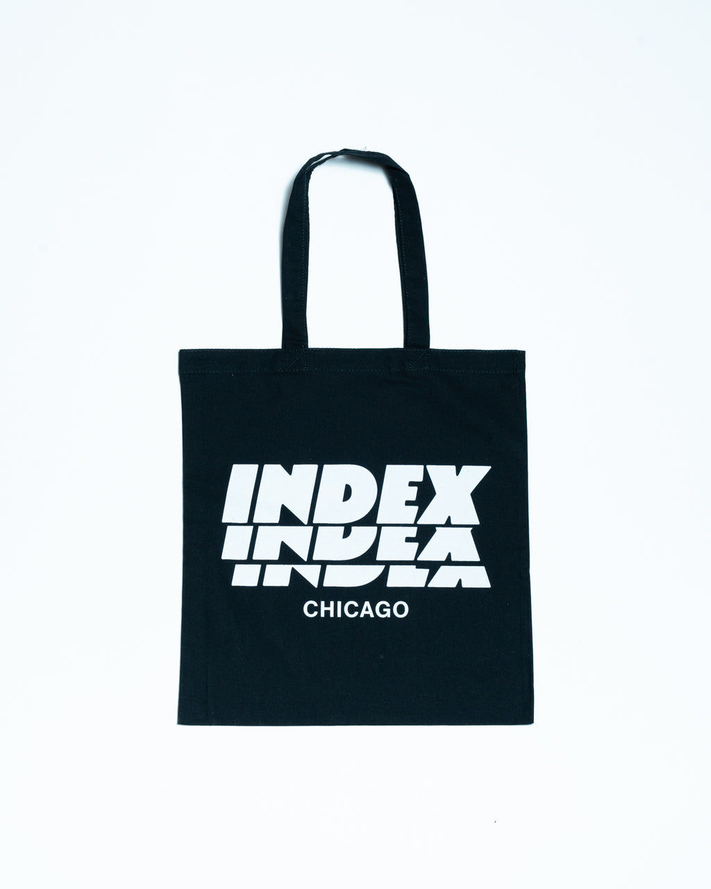 Stacked Logo Tote Bag - Black