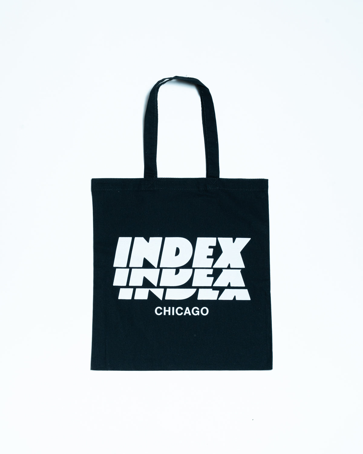Stacked Logo Tote Bag - Black