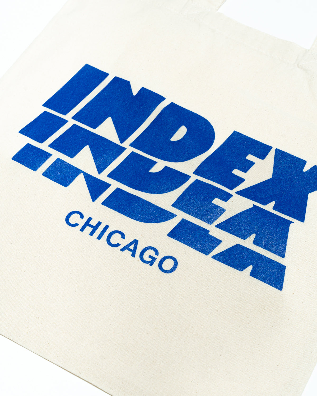 Stacked Logo Tote Bag - Natural