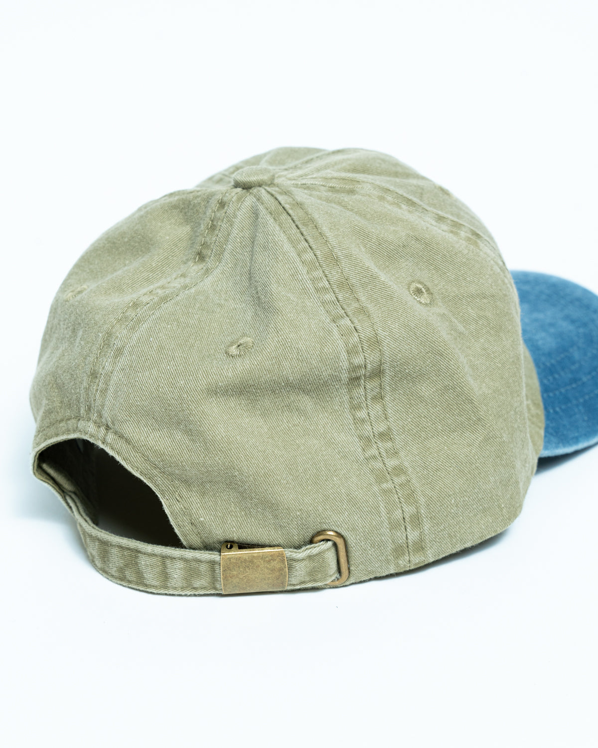 NDX Strapback Hat - Khaki/Navy