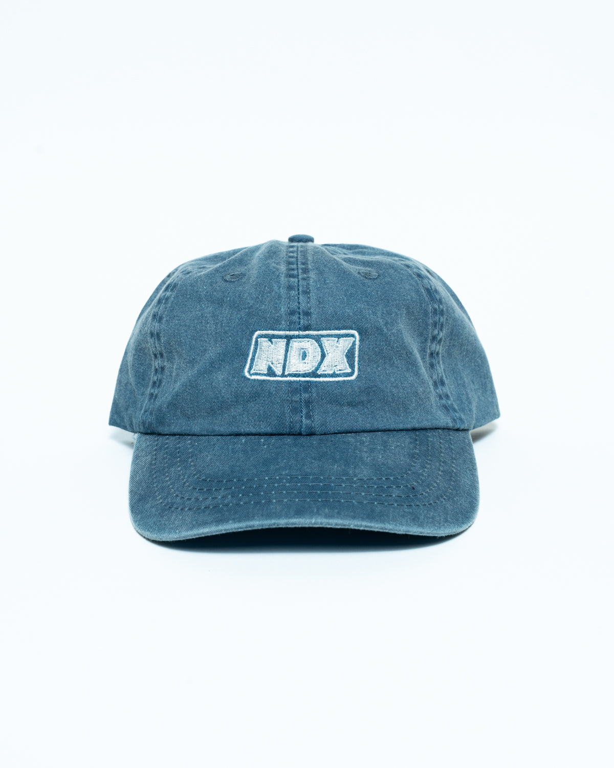 NDX Strapback Hat - Washed Navy
