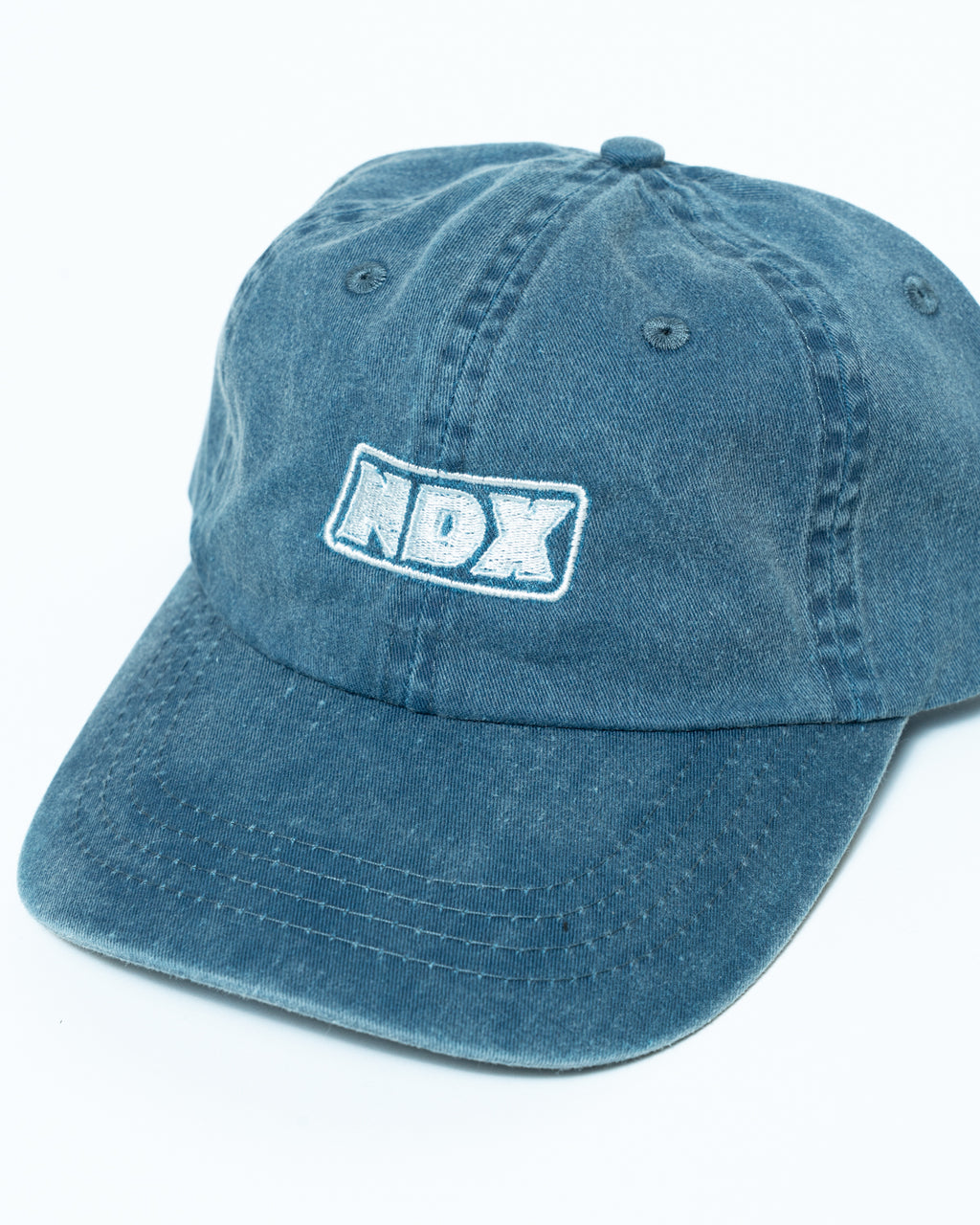 NDX Strapback Hat - Washed Navy