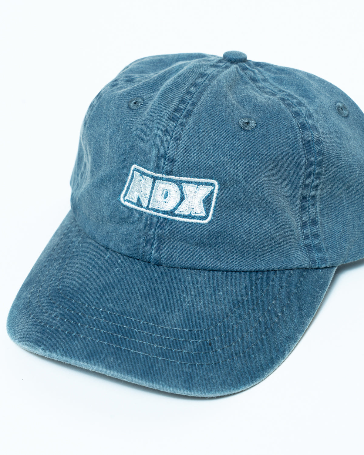 NDX Strapback Hat - Washed Navy