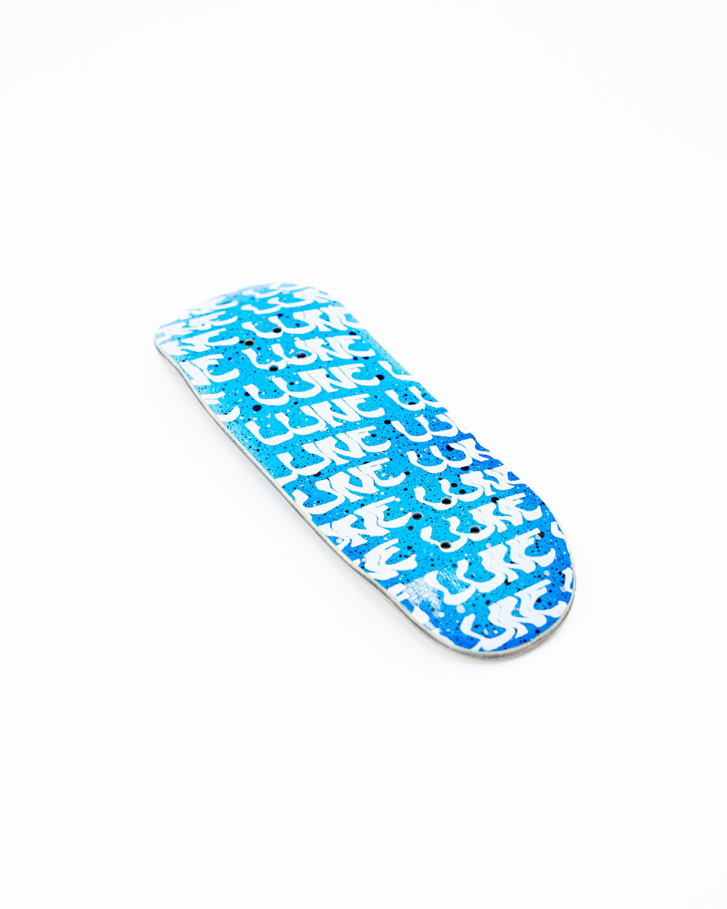 Lune Logo Deck - Blue Spatter