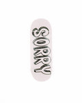 "Sorry White Sketch" Deck