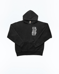 Stacked Logo Hoodie - Black