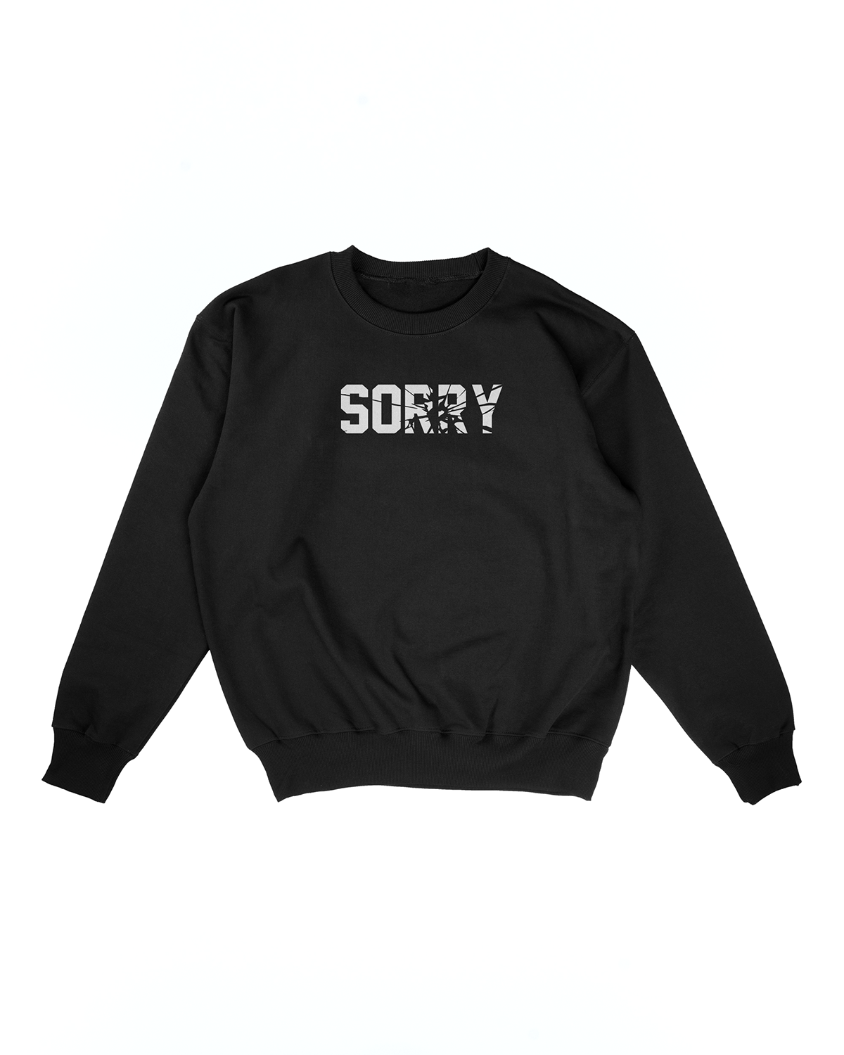 Shatter Crewneck - Black